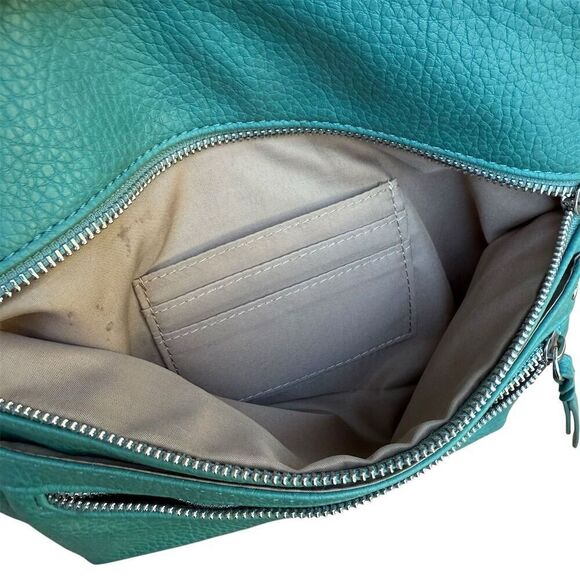 Relic Riley by Fossil Women's Turquoise Crossbody Bag Adjustable Strap Casual - Picture 10 of 15